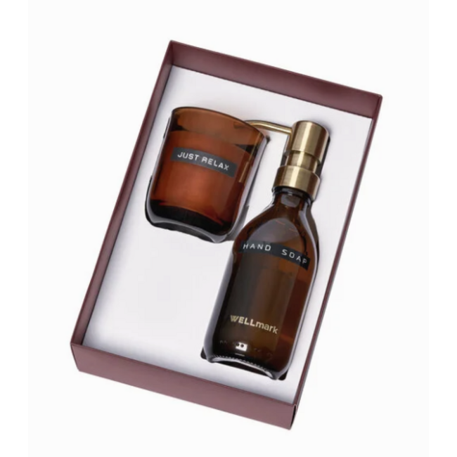 Wellmark Cadeau set bamboo & cedarwood