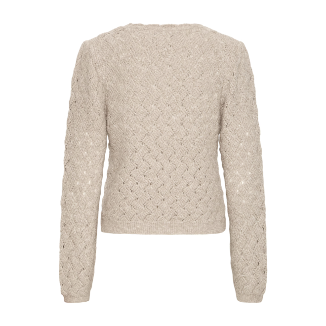 Vestje met witte knoopjes