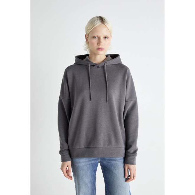 hoodie, charcoal gray