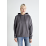 hoodie, charcoal gray