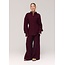 Harper&Yve Bordeaux blouse met strikdetail