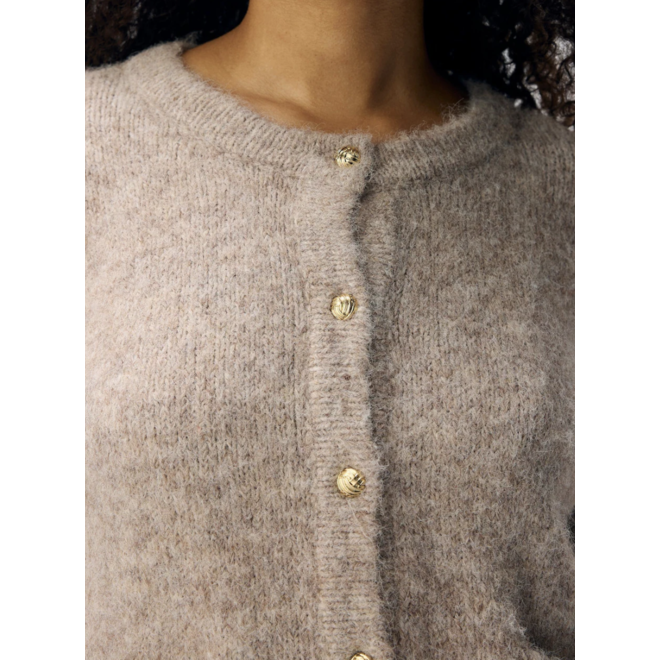 vest met gouden knopen