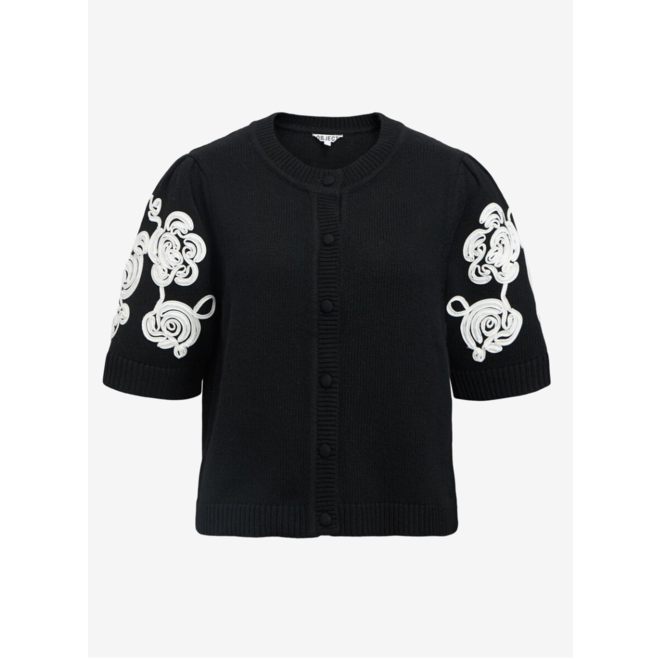 Trui met detail op mouwen