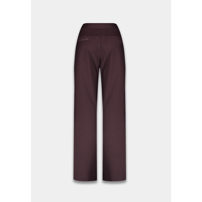 Pantalon met bandplooi