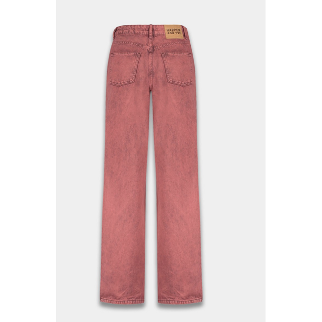Harper&Yve Jeans met rode wassing