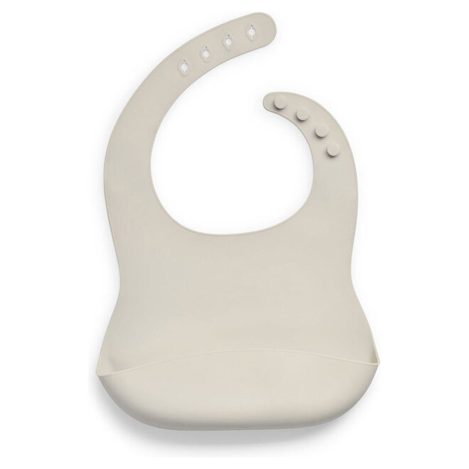 Baby bib silicone, Nougat