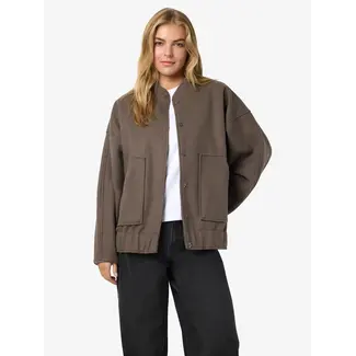 Noisy may bomber jack wool look