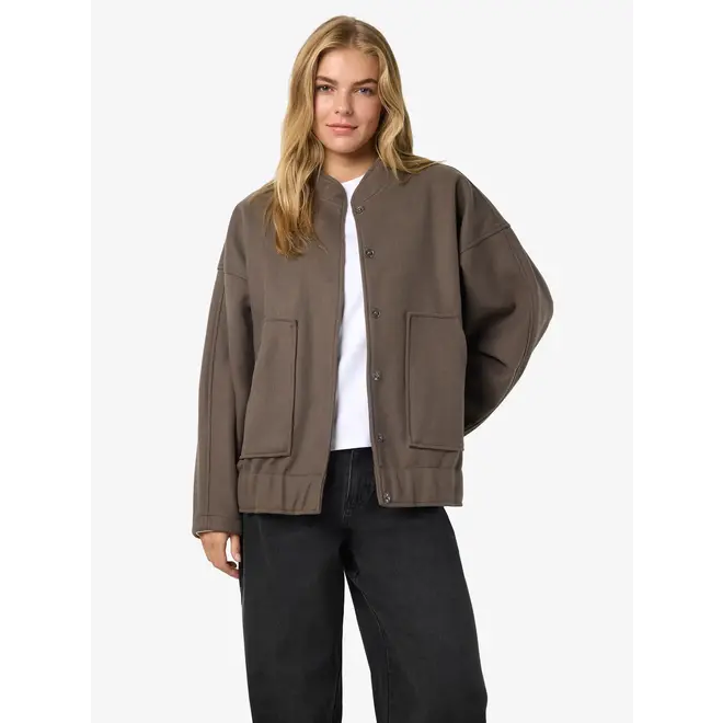 bomber jack wool look