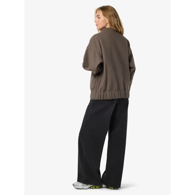 Noisy may bomber jack wool look