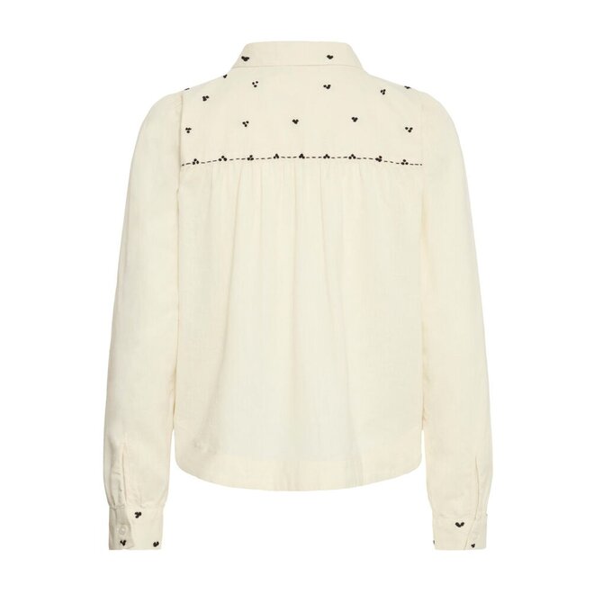 blouse met borduursels