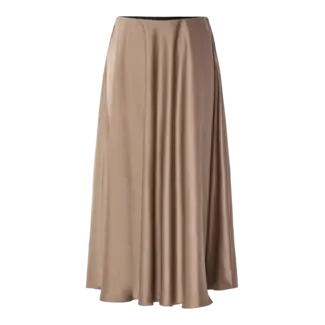 YAS lange rok in satijnlook