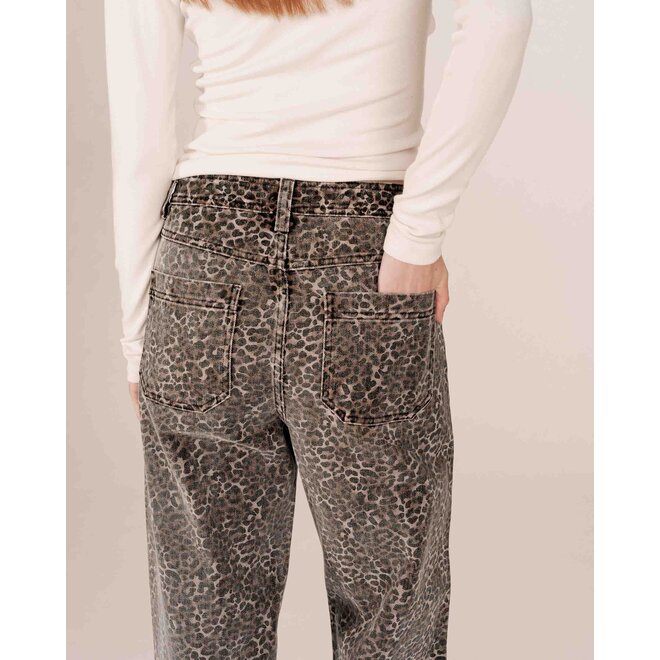 jeans leopard