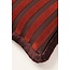Palais cushion jackie chocolate& coral