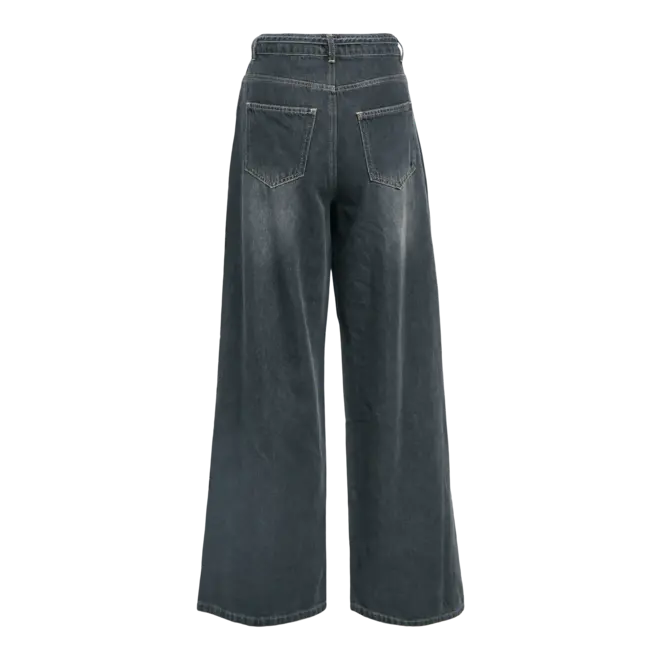 wide jeans met koordje