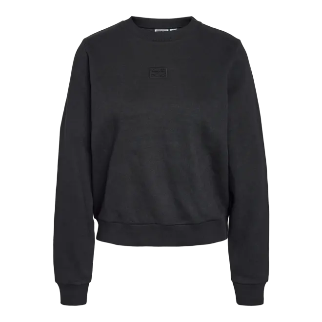 sweatshirt met black embroidery