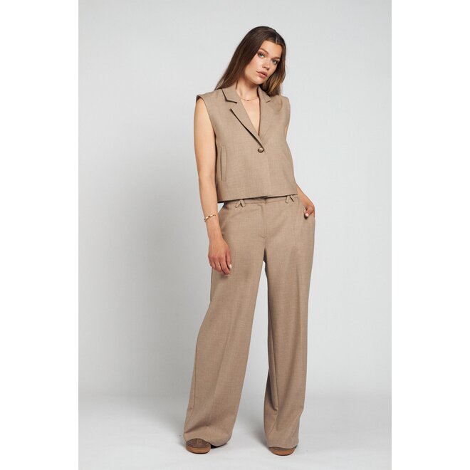 harper pants beige