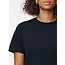 PIECES t-shirt boxy fit donkerblauw
