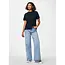 PIECES t-shirt boxy fit donkerblauw
