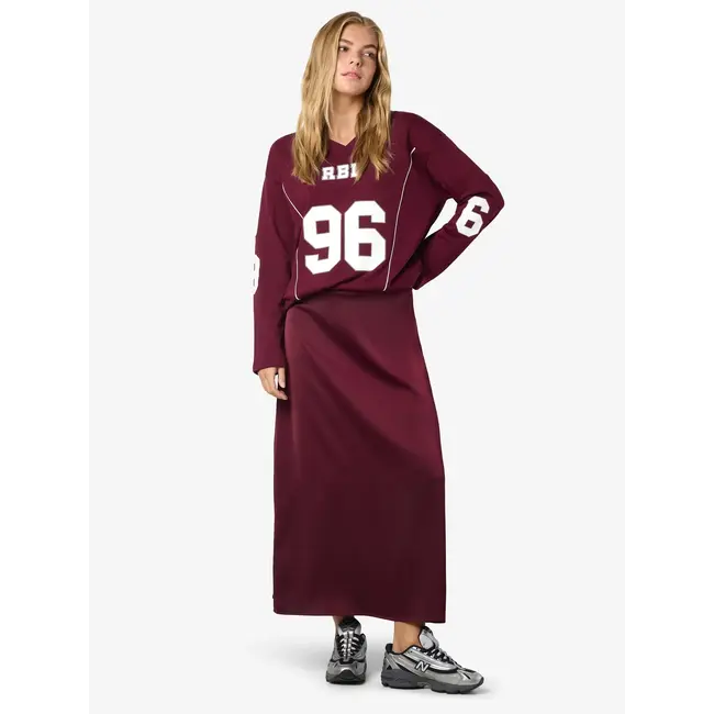 Noisy may lange rok satijnlook