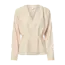 YAS blouse v-neck satijnlook
