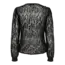 PIECES sequin top zwart