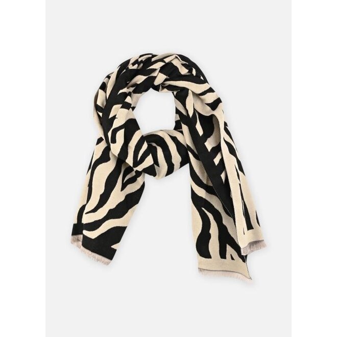 sjaal zebraprint