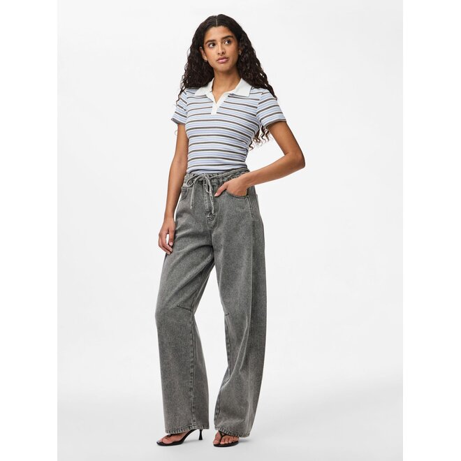 barrel fit jeans met strik