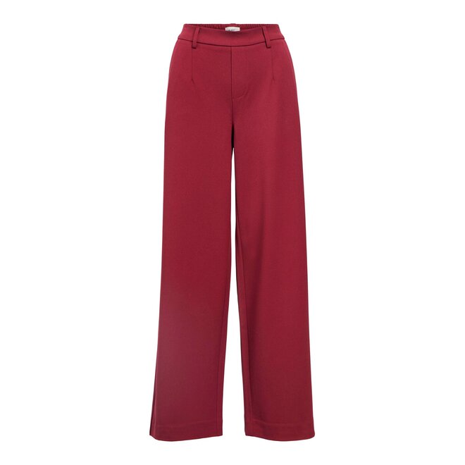 Objlisa wide pant, cabernet