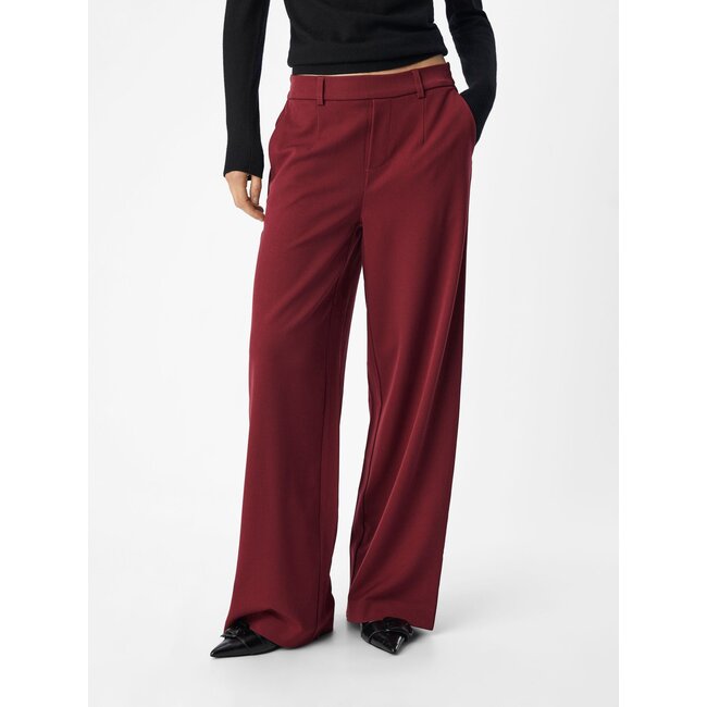 Object Objlisa wide pant, cabernet
