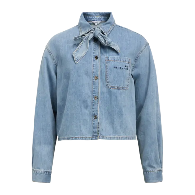 object denim blouse