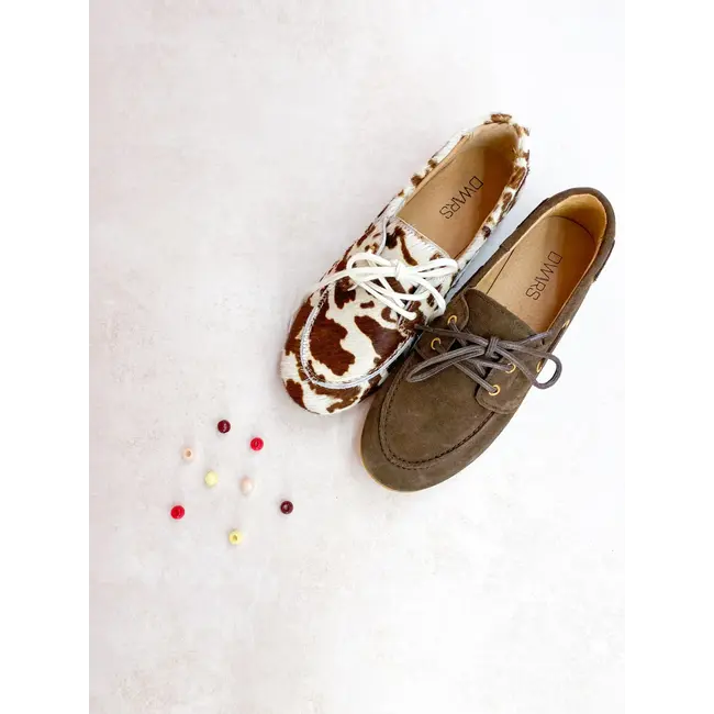 DWRS Latty mocassin donkerbruin
