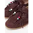 DWRS Latty fringes, bordeaux suede