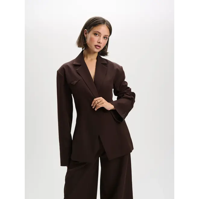 Mily blazer, brown