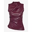 Noisy may aangesloten top burgundy
