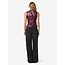 Noisy may aangesloten top burgundy