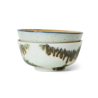 HK Living 70 ceramics ramen bowls, minimalist