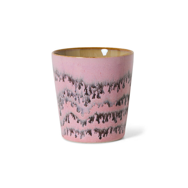 70s ceramics: coffee mug, bubble