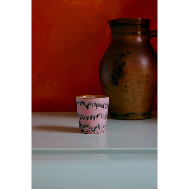 70s ceramics: coffee mug, bubble