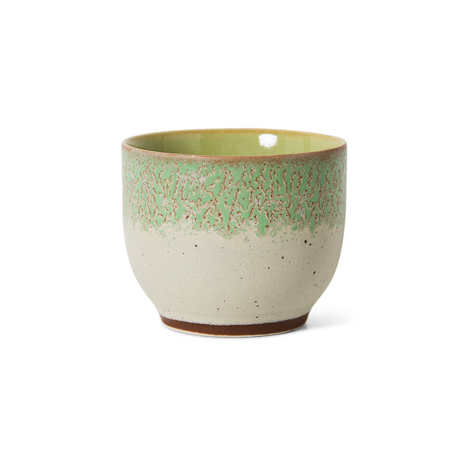 70s ceramics: café cup chalk