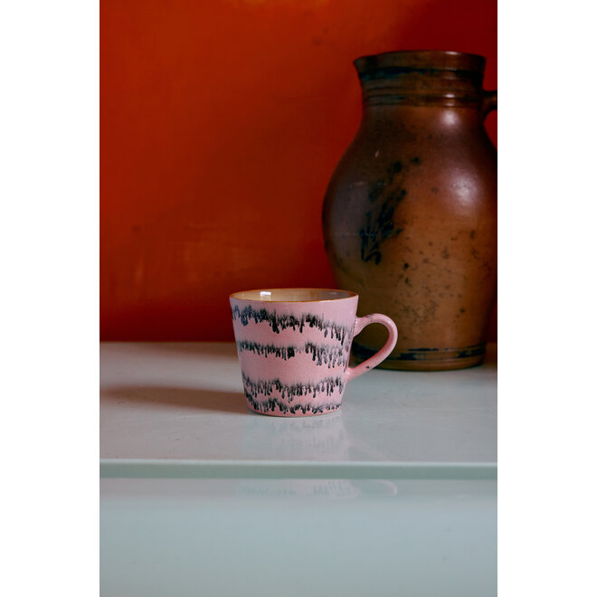 70s ceramics: cappuccino mug bubble