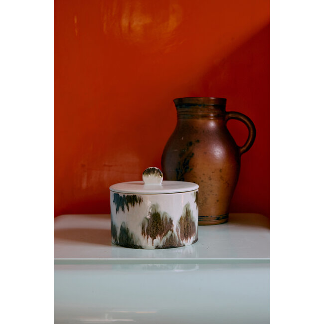 HK Living 70s ceramics: cookie jar tide