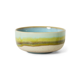 HK Living 70s ceramics: dessert bowl glint