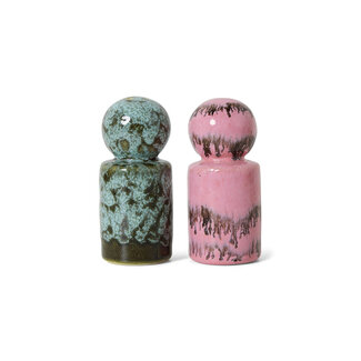 HK Living 70s ceramics: pepper & salt baroque