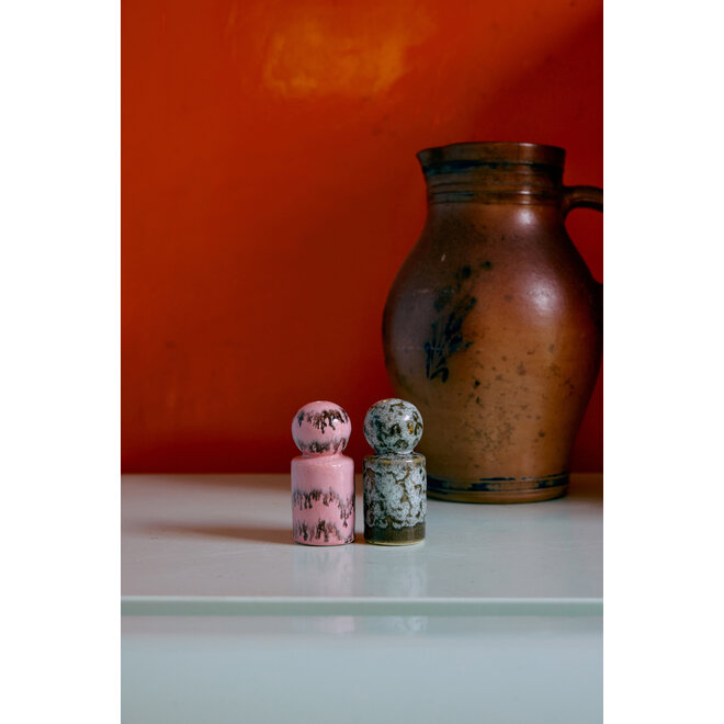 70s ceramics: pepper & salt baroque