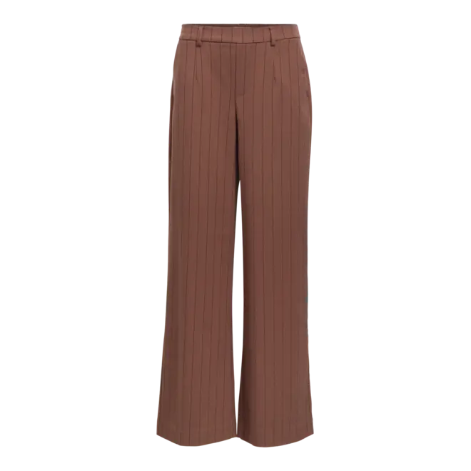 pantalon met subtiele strepen