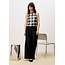 FRNCH pantalon silk look zwart