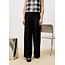 FRNCH pantalon silk look zwart