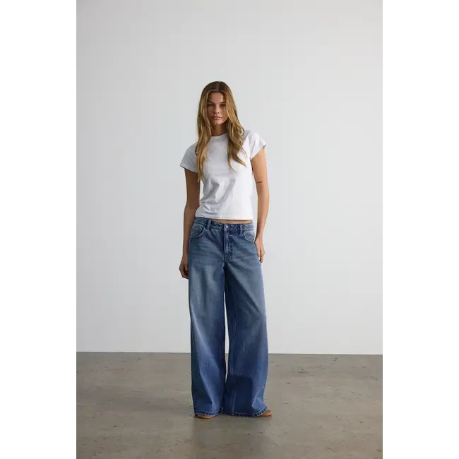 Noisy may wide leg jeans