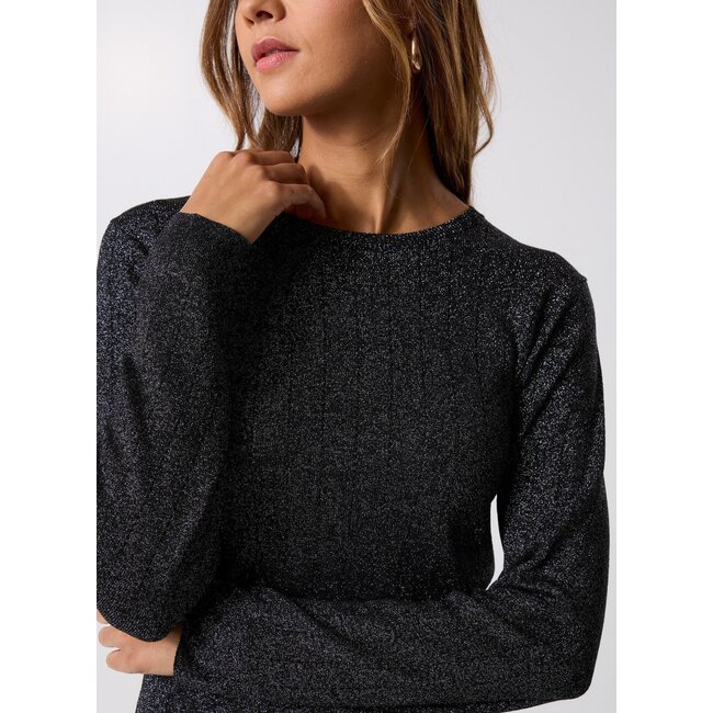PIECES top met lurex glitter