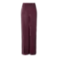 PIECES plisse pants glanzend bordeaux